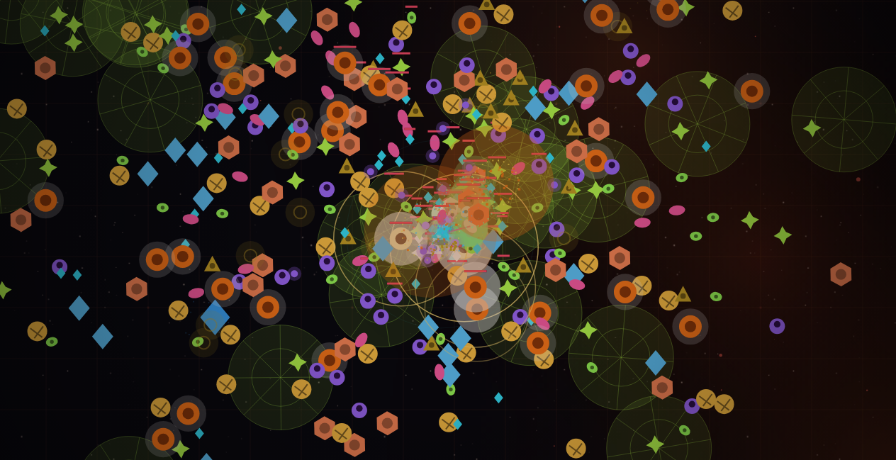 Six hundred enemies on screen at once, holding frame rate.
